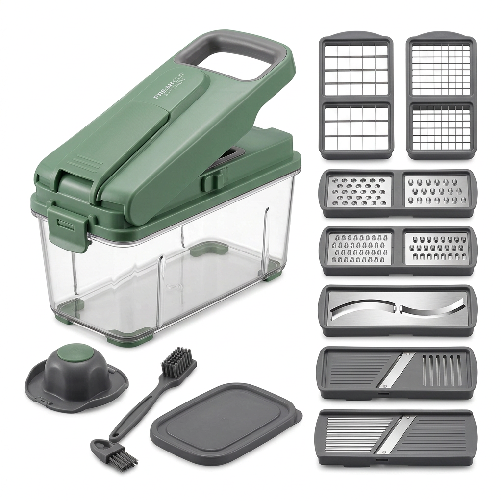 Vegetable Chopper Green