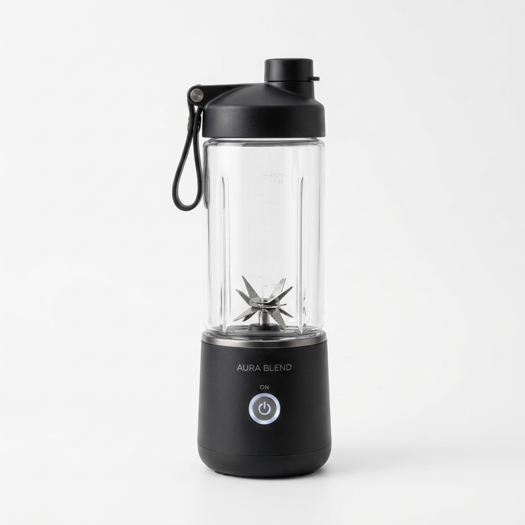 Portable Blender Juicer Black